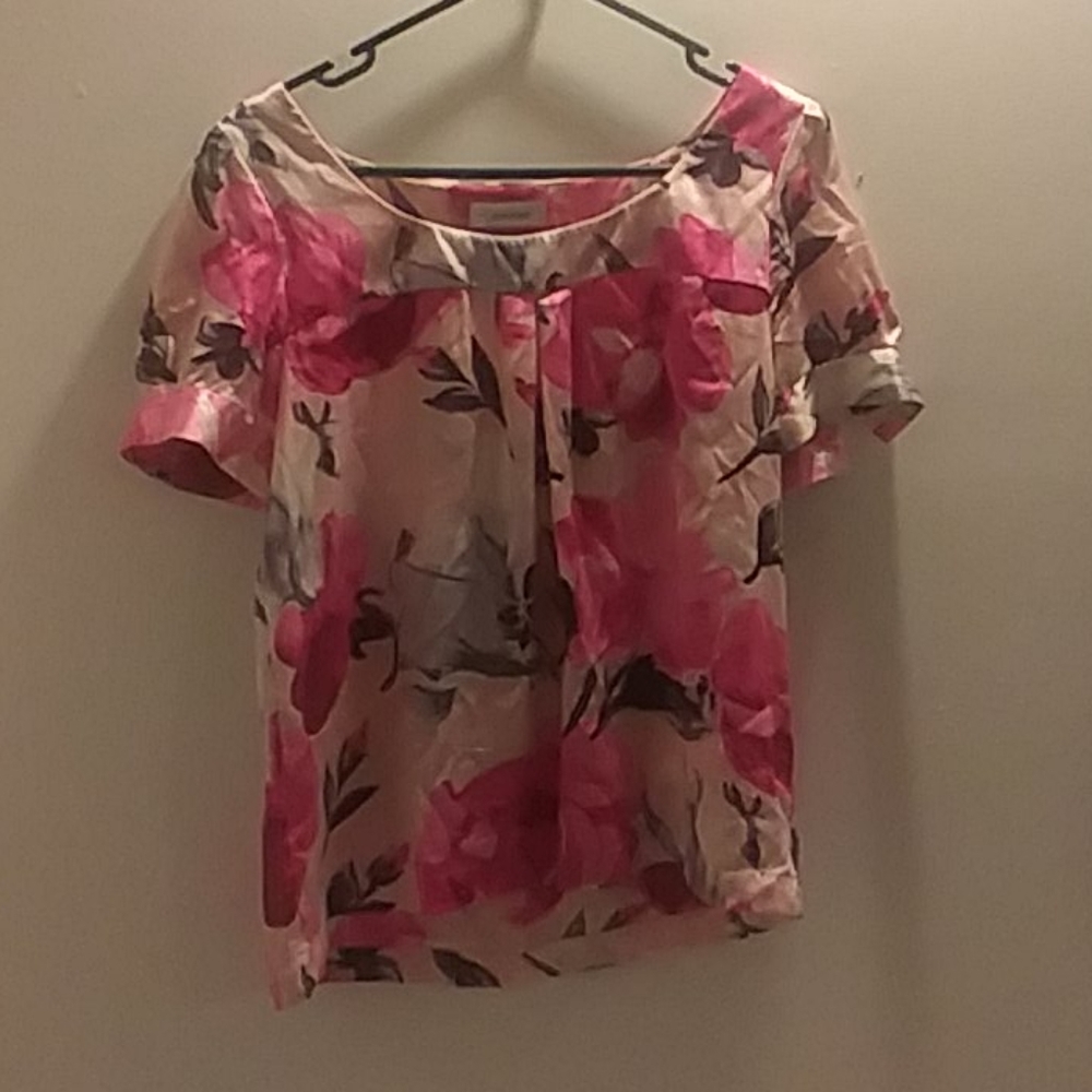 Calvin Klein floral shirt